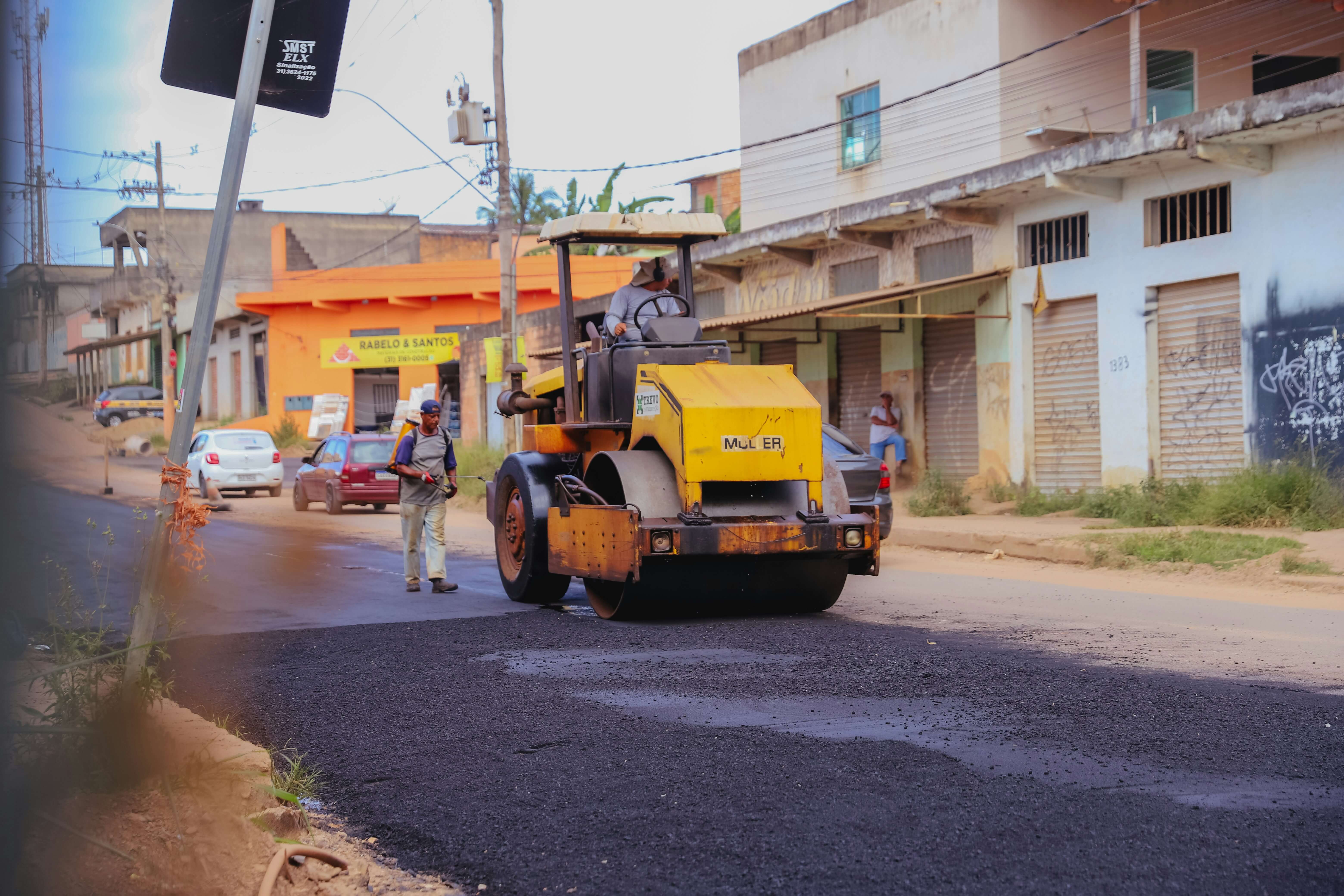 Road Construction in Sierra Leone